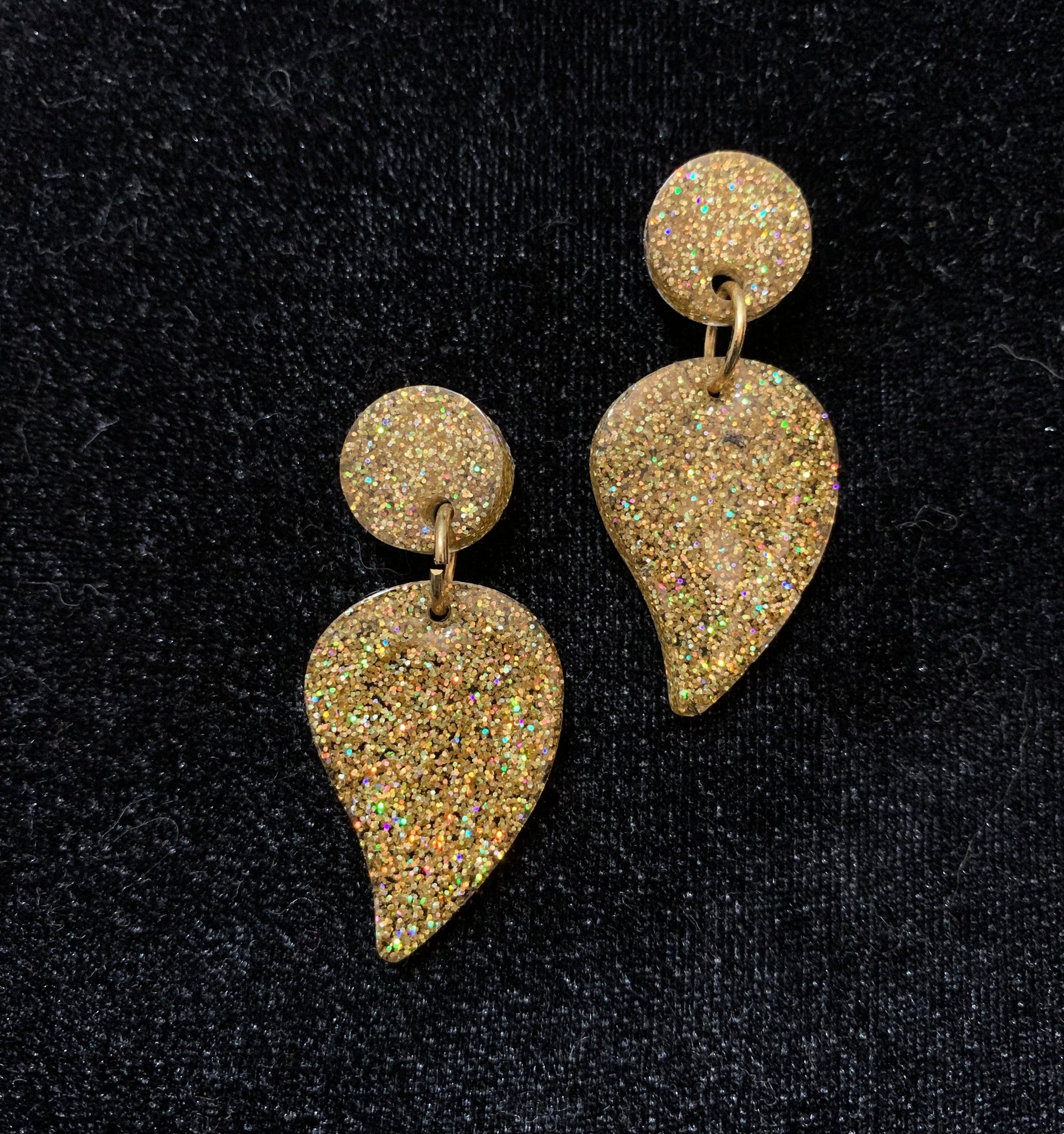 Leafy Gold Earrings