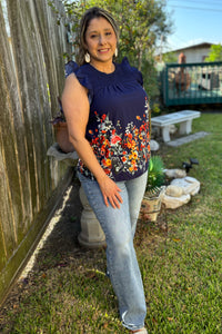 Cassie Floral Top